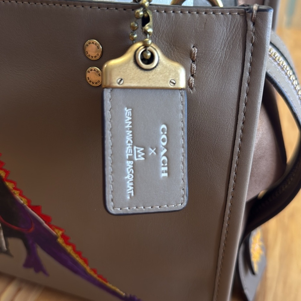 Coach X Jean Michel Basquiat Rogue Bag 25 NWT - Picture 5 of 16